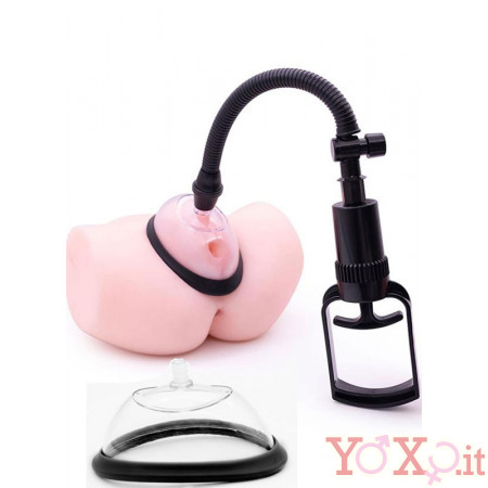 Pompa  Succhia Vagina  con Doppia Coppa
