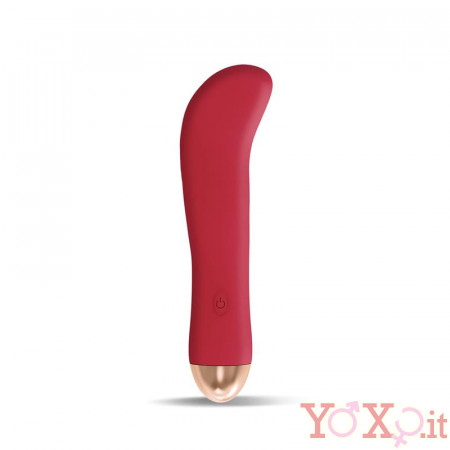 Vibratore Ragon in Silicone 11,5 x 3 cm Ricaricabile con USB Rosso