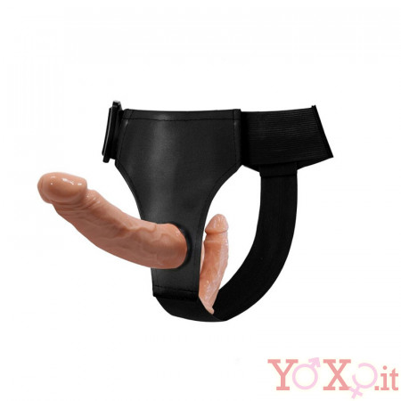 Strap On per Donna con Doppio Pene 