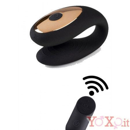 Vibratore per Coppia E12 Nero