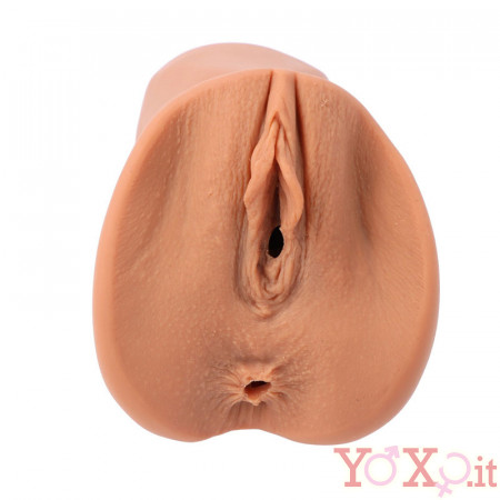 Masturbatore Manuale R18 Flesh Ano e Vagina Penetrabili