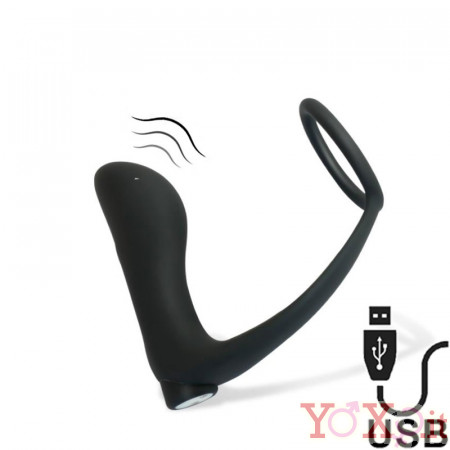 Vibratore Prostatico Tabruk con Anello per Testicoli