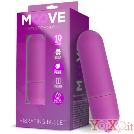 Mini Vibratore Bullet 5,5 x 1,8 cm. Viola