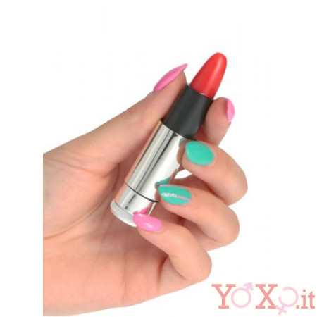 Vibratore a Forma di Rossetto 9 x 1,8 cm.
