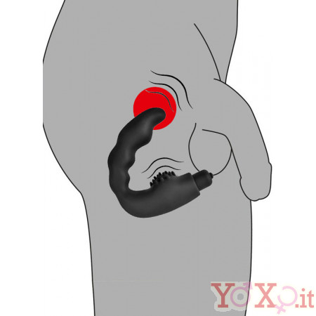Vibratore Stimolatore Prostata Perineo in Silicone