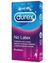 Profilattici Durex "NO LATEX" Senza Lattice - 6 Pezzi