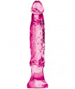Dildo Anal Starter Semi-Trasparente Rosa 16 x 3 cm 