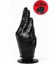 ALL BLACK Mano con Ventosa per Fisting 21 x 6 cm.