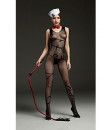 Catsuit Tuta sexy "ELLA" Taglia Unica Elasticizzata (36-48) Nero