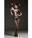 Catsuit Tuta sexy "ZOE" Taglia Unica Elasticizzata (36-48) Nero