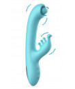 Vibratore Rabbit Murly con Palla Massaggiante 360° e doppia Vibrazione 22 x 3,6 cm