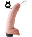 KING COCK 9 Fallo Ultra Realistico Eiaculante 23 x 5,2 cm. Flacone di Sperma incluso