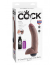 KING COCK 9 Fallo Ultra Realistico Eiaculante Africano 23 x 5,2 cm. Flacone di Sperma incluso