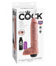 KING COCK 11 Fallo Ultra Realistico Eiaculante 27 x 6,5 cm. Flacone di Sperma incluso