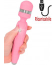 Massaggiatore Ricaricabile USB in Puro Silicone 20 X 3,9 cm.