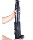 Horse Dildo Gigante del Cavallo con Aggancio Vac-U-Lock 53 x 8,5 cm. Nero