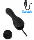 Vibratore per Glande con 3 Dilatatori Uretrali Intercambiabili in Silicone Ricaricabile USB Nero