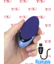 Purple Pleasure Stimolatore per Clitoride in Silicone Viola Ricaricabile USB
