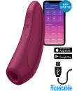 Satisfyer Curvy 1+ Stimolatore per Clitoride con Onde di Pressione in Silicone Magenta