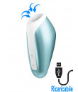 SATISFYER LOVE BREEZE Succhia Clitoride a Onde di Pressione Ricaricabile USB Azzurro 