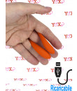 Satisfyer Candy Stimolatore Potente in Silicone Arancio Ricaricabile USB