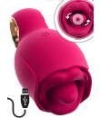 Lecca Clitoride Oral Fun con Lingua Vibrante e Rotante Ricaricabile USB