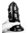 Fallo anale gigante nero 23,5 x 9 cm.