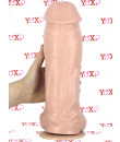 Monster Dildo XXL Gigante con Aggancio Mega-Hung 32,5 x 9,1 cm. Carne ZAC