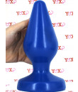 Classic Plug XXL - Cuneo Anale Gigante 24 x 8,9 cm. Blu