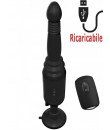 Stantuffatore Anale Vibrante Riscaldante Ricaricabile USB 15 x 3,5 cm.