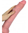 KING COCK - Fallo Ultra Realistico color Pelle 33 x 6,5 cm. - Alta Qualita MADE in USA