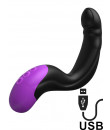 Hyper Pulse - Vibratore Prostata in Silicone 15 x 3,5 cm. Nero Ricaricabile