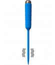 The Explorer - Sonda Dilatatore Uretra Flessibile Vibrante in Silicone 19 x 0,5 cm. Azzurro