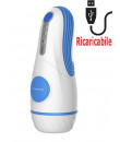 Masturbatore Vibrante con Aspirazione e Effetti Sonori Ricaricabile USB
