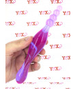 Dildo Doppio Flessibile In Jelly Lavender Line