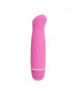 Microscopic - Mini Vibratore Punto G in Silicone 12,5 x 2,5 cm. Rosa