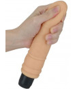 Vibratore Realistico in Morbido CyberSkin 16 x 4 cm. Color Carne