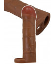 Guaina Fallica con Aggancio per Testicoli (+2,5 cm Lungh.) e (+35% Circonf.)