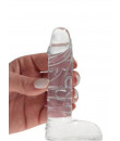 Sensation S - Fallo Realistico Real RAPTURE in Jelly 11,3 x 2,5 cm. Trasparente