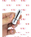 Mini Vibratore Bullet Argento 5,5 x 1,8 cm.