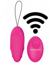 Ovetto Vibrante Telecomandato Elys Ripple Egg Remote Control Pink 9 x 3,7 cm.