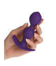 Cuneo Anale da Passeggio in Puro Silicone 11,8 x 3,9 cm.