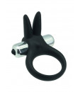 Anello Fallico Vibrante Timeless Stretchy Ring Nero 3,5 cm.