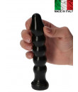 Fallo anale Made in Italy progressivo nero 13 x 3 cm.