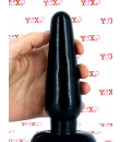 Cuneo Anale L 16,5 x 4,4 cm. Nero