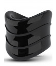 Stay Hard ball stretcher snug XL nero 2,5 x 3,8 cm.