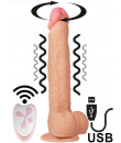 MAGNUS 2.0 - Vibratore Realistico Rotante con Telecomando 22 x 4 cm. Color Carne