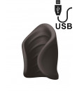 Kamaria - Masturbatore Vibrante in Silicone Ricaricabile USB Nero