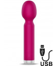 Massaggiatore in Silicone Maane Ricaricabile USB Fucsia