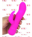 Mira - Vibratore Rabbit in Silicone 17 x 3,5 cm. Rosa